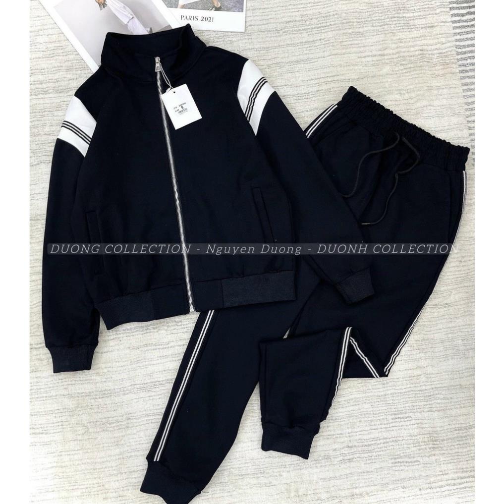 [ 𝐅𝐑𝐄𝐄 𝐒𝐇𝐈𝐏 ] SÉT BỘ THỂ THAO PHỐI VIỀN SỌC CÁ TÍNH