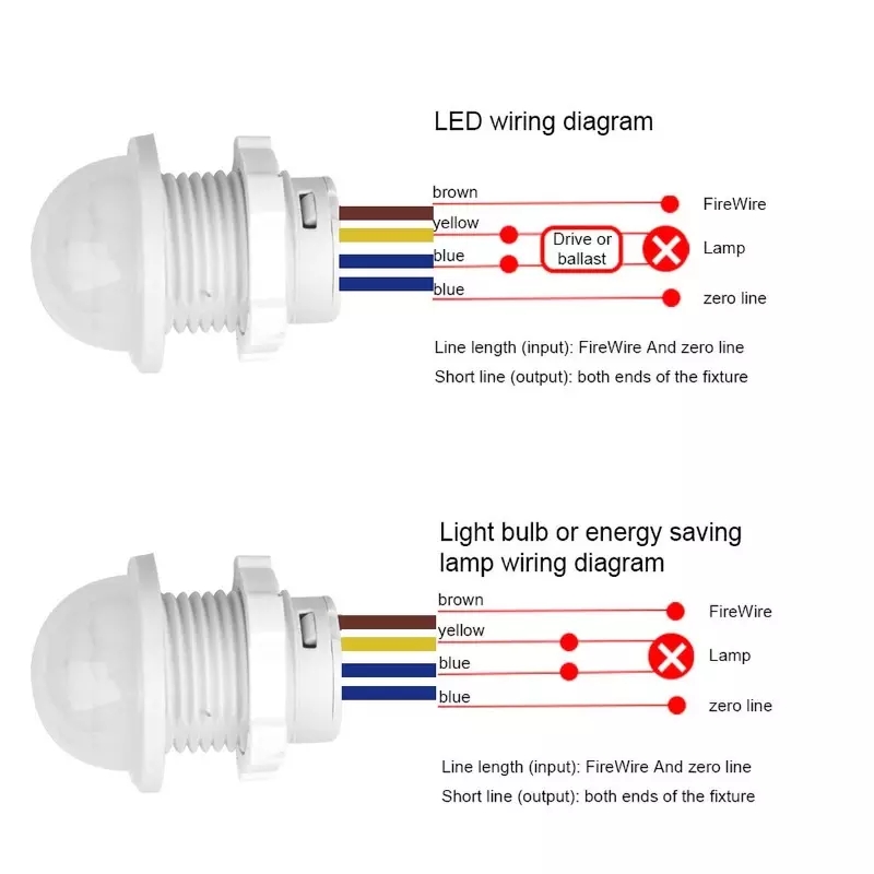 Công Tắc Cảm Biến Chuyển Động Hồng Ngoại 110V 220V Tắt Mở Đèn Đa Năng | BigBuy360 - bigbuy360.vn