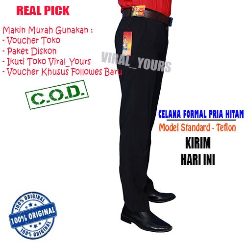 Quần Tây Nam Màu Đen CDXST21