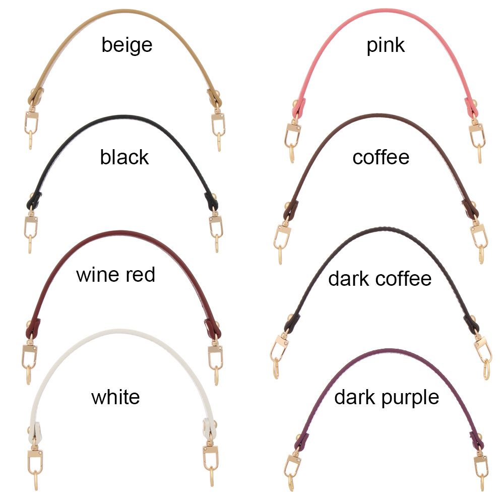 Dây đeo túi xách bằng da PU và kim loại thay thế tiện dụng