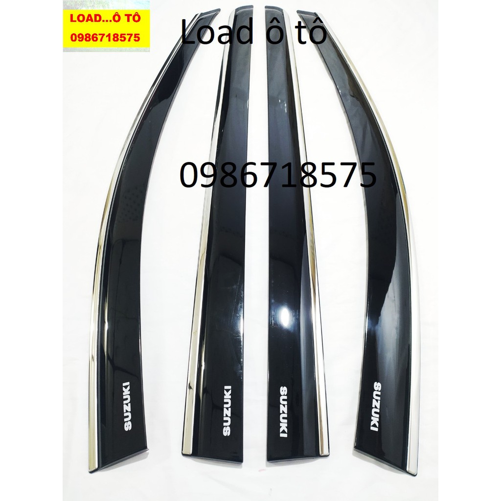 Vè Che Mưa Xe Suzuki XL7, Ertiga 2023-2019 Mẫu Chỉ Inox Cao Cấp Nhất Thị Trường