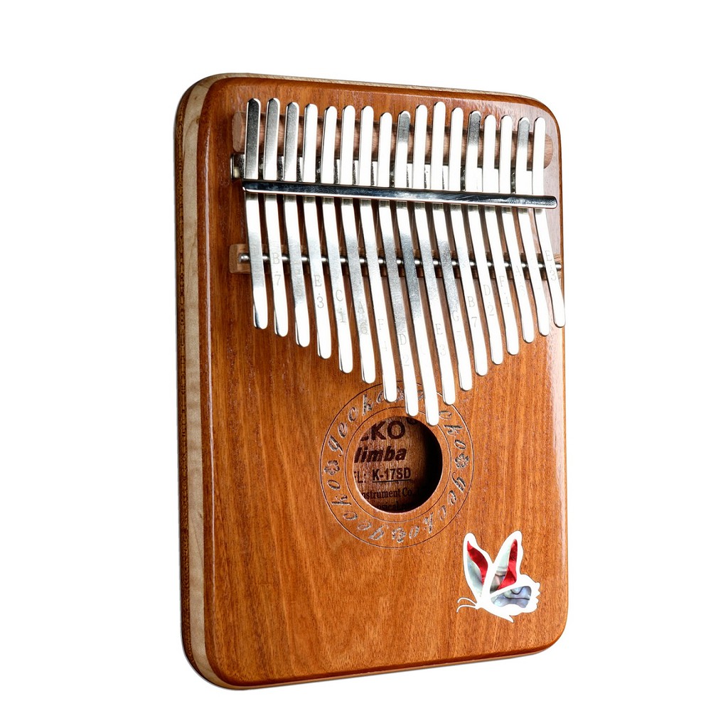 Đàn Kalimba 17 phím Gecko K17SD Bằng Gỗ Maple Và Mahogany Dòng Cao Cấp - HÀNG CÓ SẴN