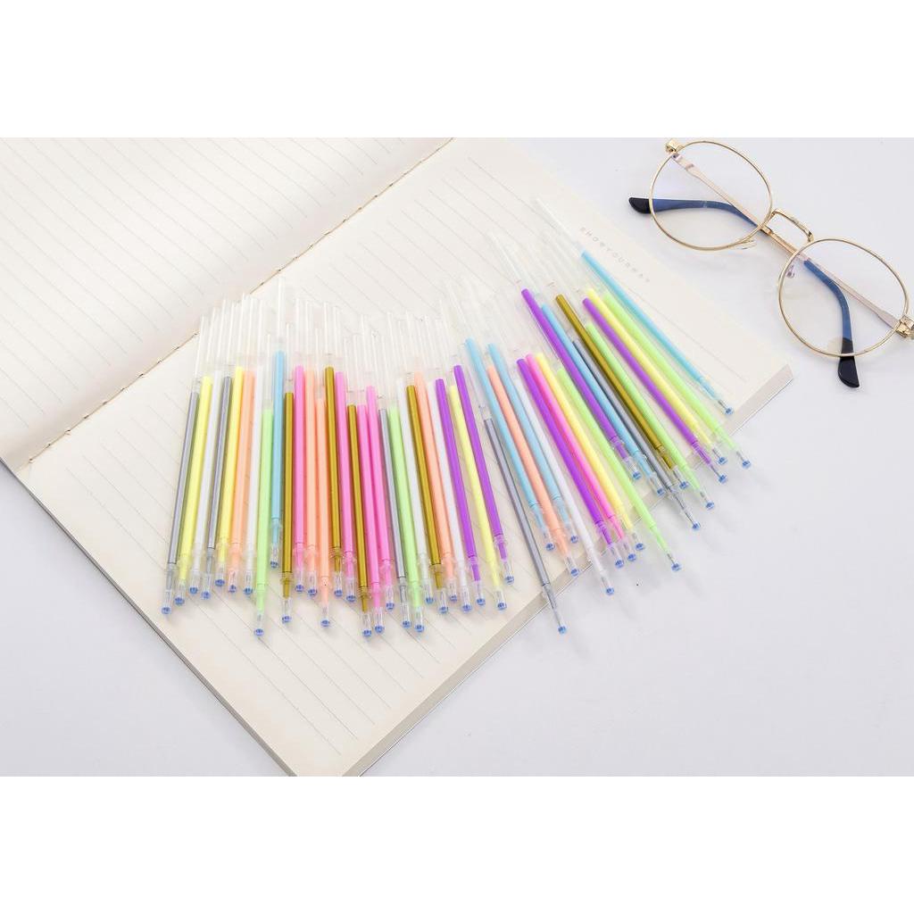 Ngòi Bút Mực Nước Nhiều Màu_KT đầu 0.5mm, chiều dài 13cm, nguồn hàng giá sỉ NATO NB02