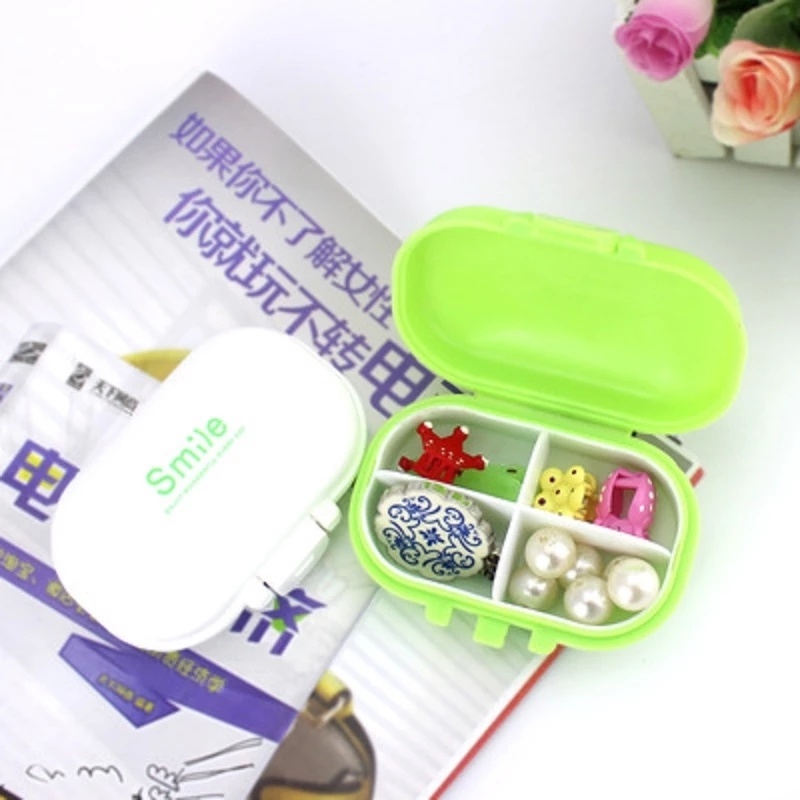 Hộp Đựng Thuốc/Trang Sức 7 Ngày Màu Sắc Ngọt Ngào