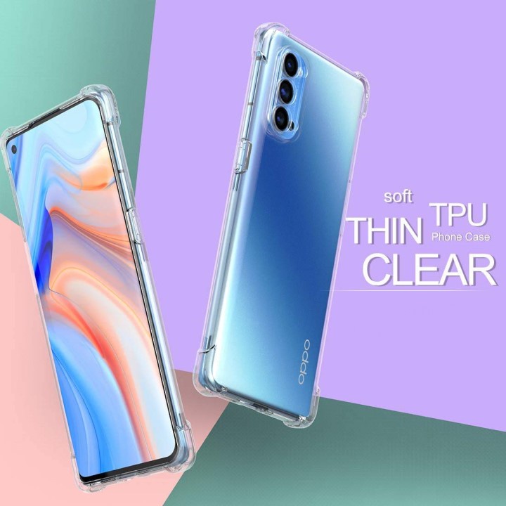 Ốp lưng oppo A55 4G A96 A57 A76 A54 A74 A53 A32 A32 A12 A5s A7 A33 A52 A72 A92 A9 2020 A5 2020 F9 F11Pro Trong suốt