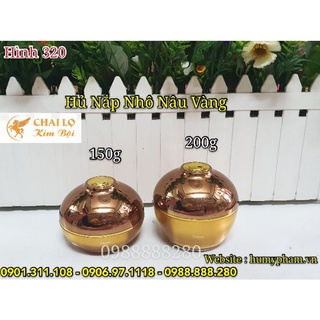 Hủ Đựng Kem Body Nắp Nhô Cao Cấp 150g & 200g