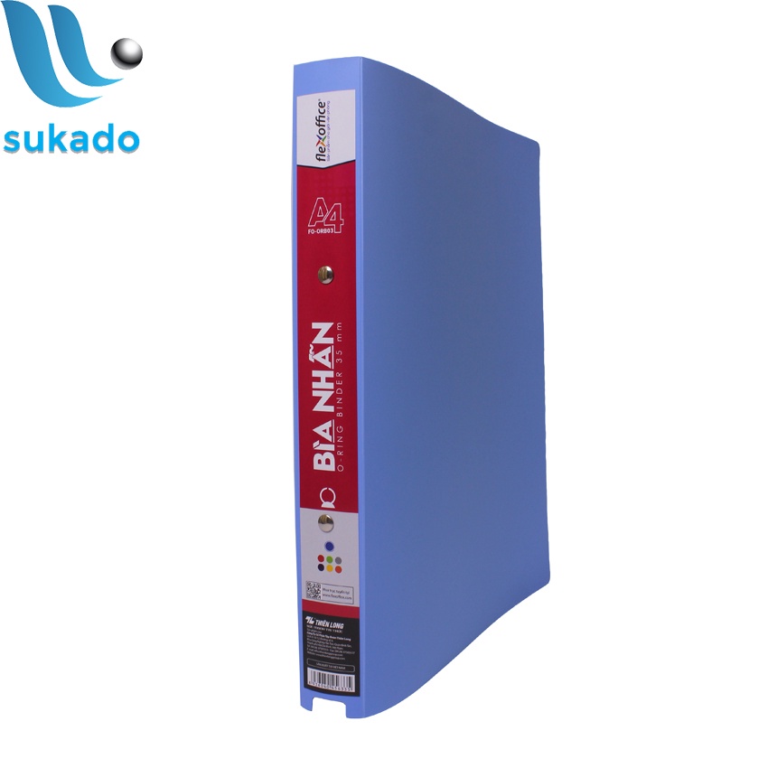 Bìa còng nhẫn Thiên Long 3.5F giúp chứa file tài liệu hiệu quả SUKADO BIAN04