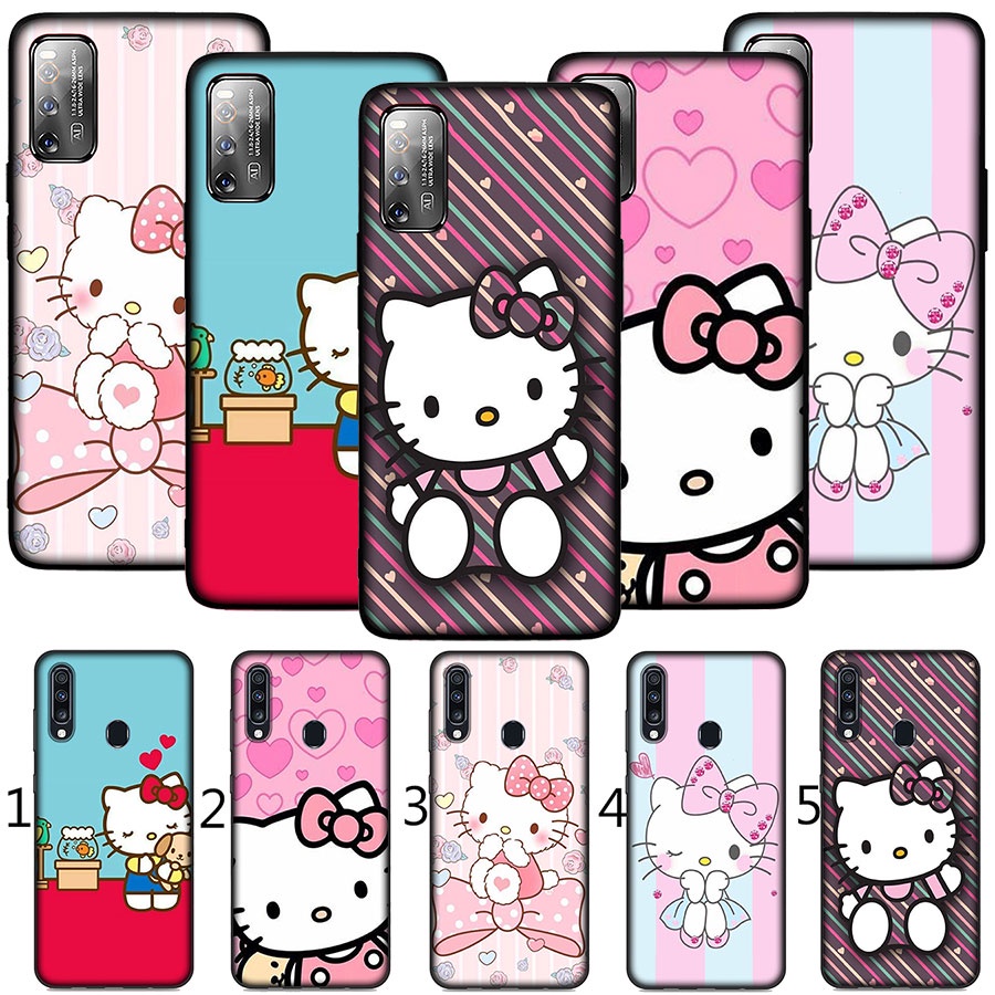 Ốp Điện Thoại Silicone TPU Mềm Mỏng In Hình Hello Kitty 43W Cho OPPO A3s / 5S / 12 / 12E / 5 / 37 NEO 9 / 39 / 57 / 5S / 7 / 59