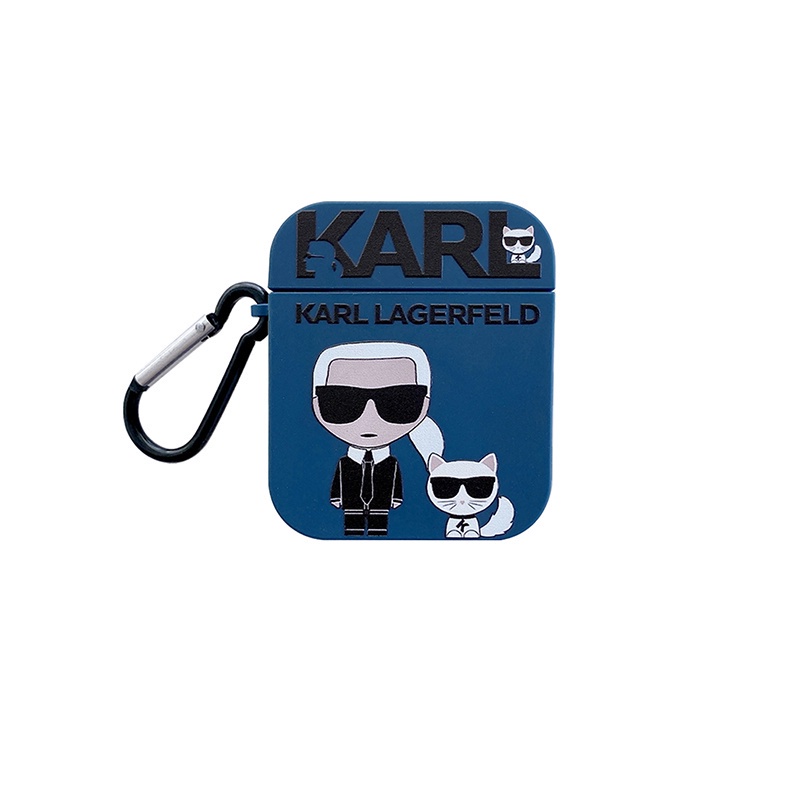 Vỏ Bảo Vệ Hộp Sạc Tai Nghe bluetooth airpods 1 / 2 / 3nd airpods pro2 Bằng tpu Mặt Nhám Hình lafa yette Dễ Thương