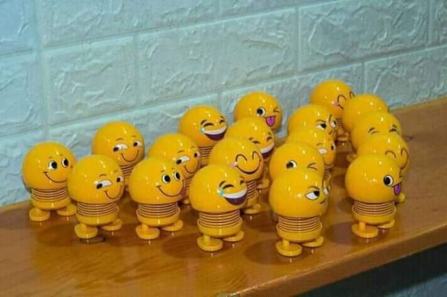 Thú Nhún Emojji con lắc lò xo - Siêu Chất - Siêu Vui Emoji