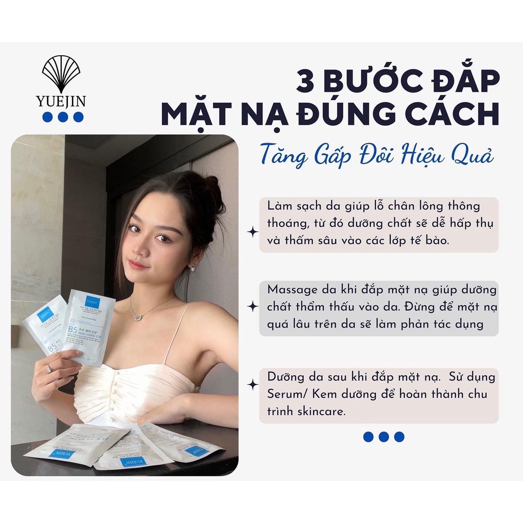 Mặt Nạ Phục Hồi Cấp Ẩm Yuejin B5 Repair Control EGF
