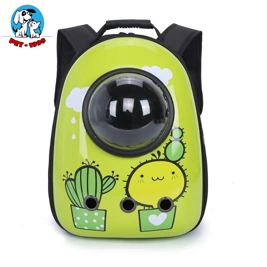 Balo Phi Hành Gia Vận Chuyển Chó Mèo Thú Cưng Mẫu Mới ( Tặng Kèm Tấm Lót )