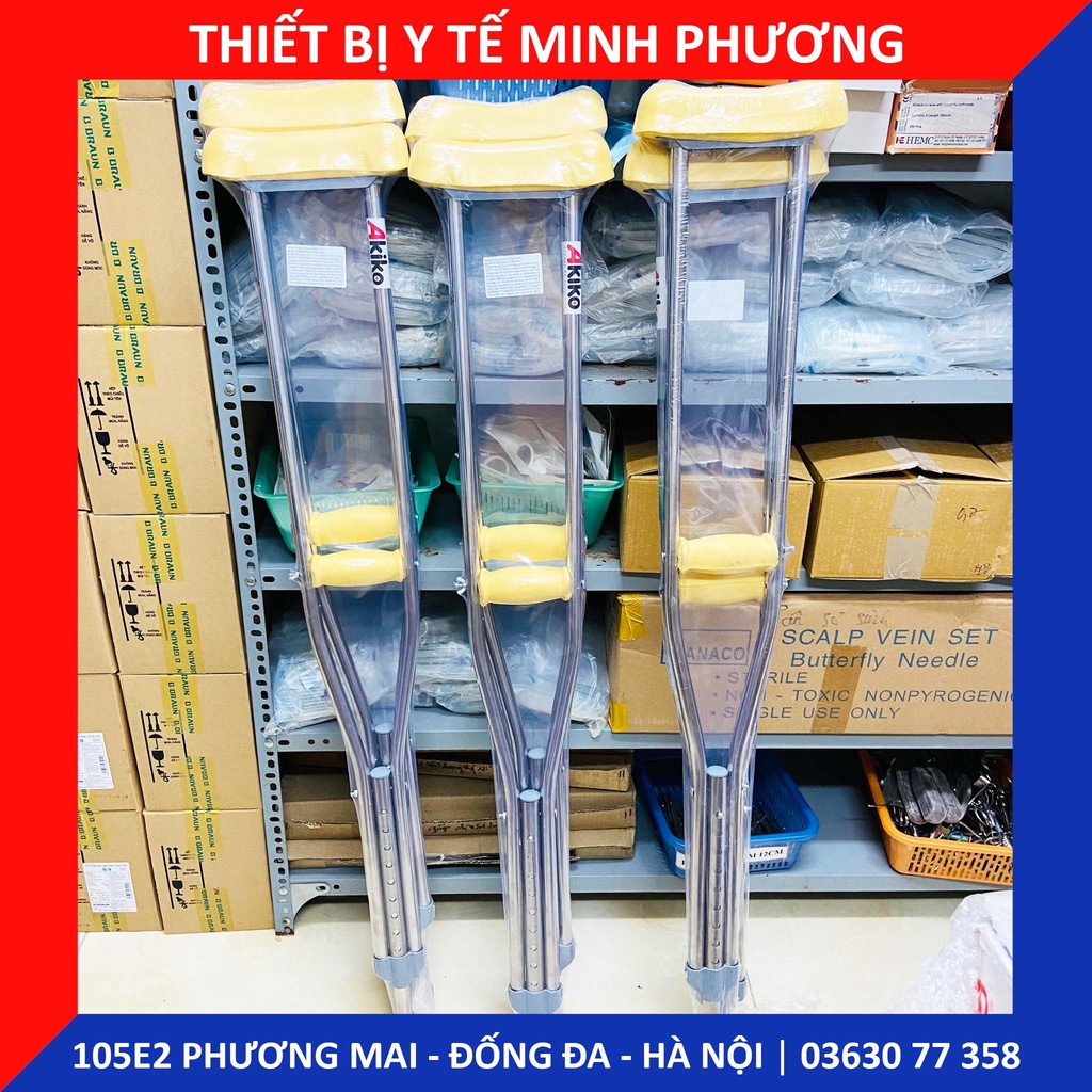 Nạng chống nách hợp kim nhôm Akiko