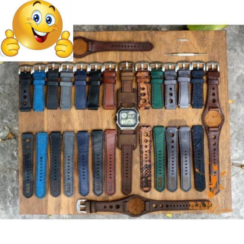 TỔNG HỢP DÂY ĐỒNG HỒ DA BÒ THẬT ORIENT SK 21MM-CHÍNH HÃNG RAM LEATHER .