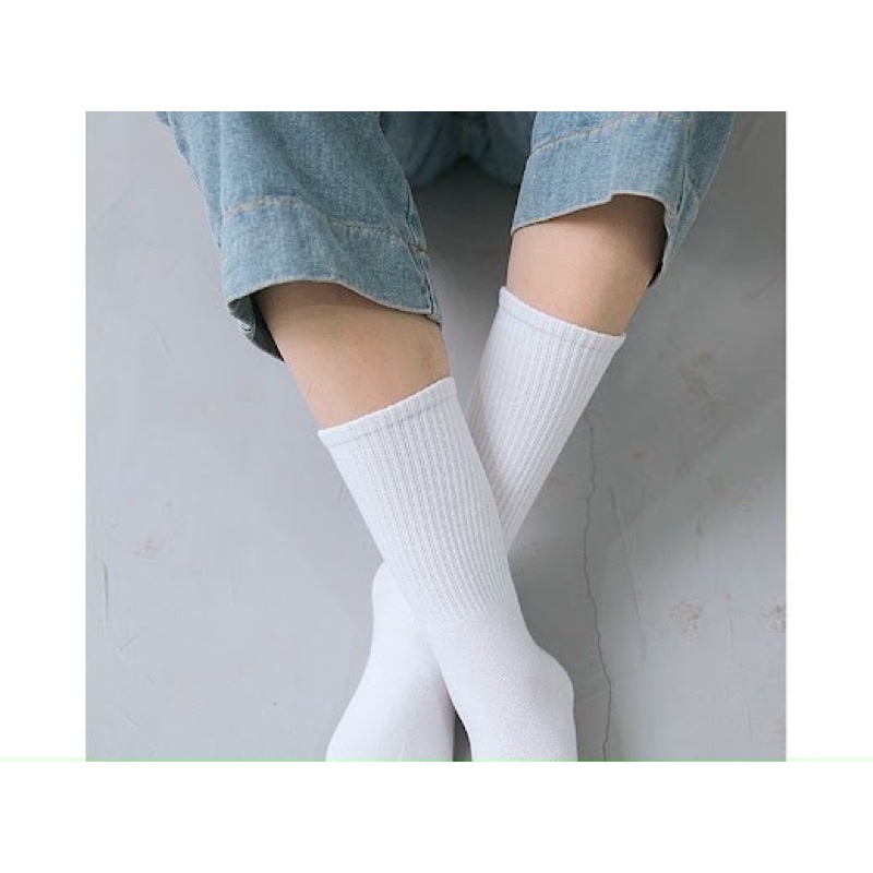 TẤT THỂ THAO CAO CỔ set 10 đôi