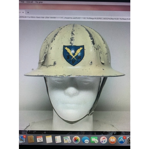Mũ bảo hiểm nhôm của Mĩ
