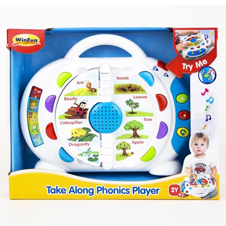 Đồ chơi phát triển ngôn ngữ - giáo dục sớm cho bé -Máy học tiếng anh thông minh luyện từ vựng cho bé  Winfun - 2267