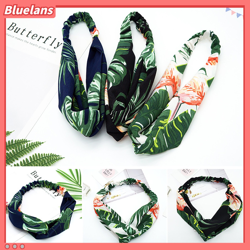 Băng Buộc Đầu In Họa Tiết Xinh Xắn Cho Nữ