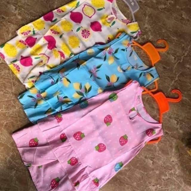 Combo 5 set lanh lụa chất dẹp cho bé gái