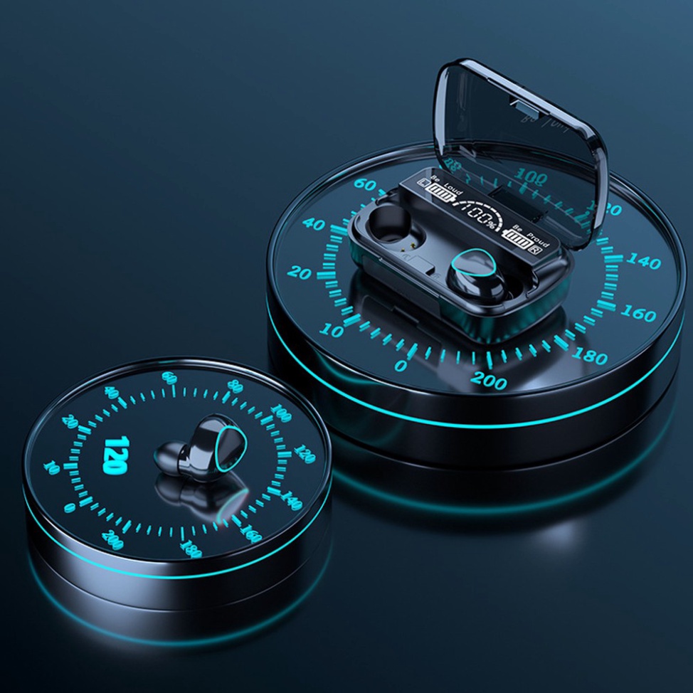 Tai Nghe Bluetooth M10 Pro Không M10 Pro Phiên Bản Nâng Cấp Pin Trâu, Nút Cảm Ứng Tự Động Kết Nối, chính hãng PUKASO