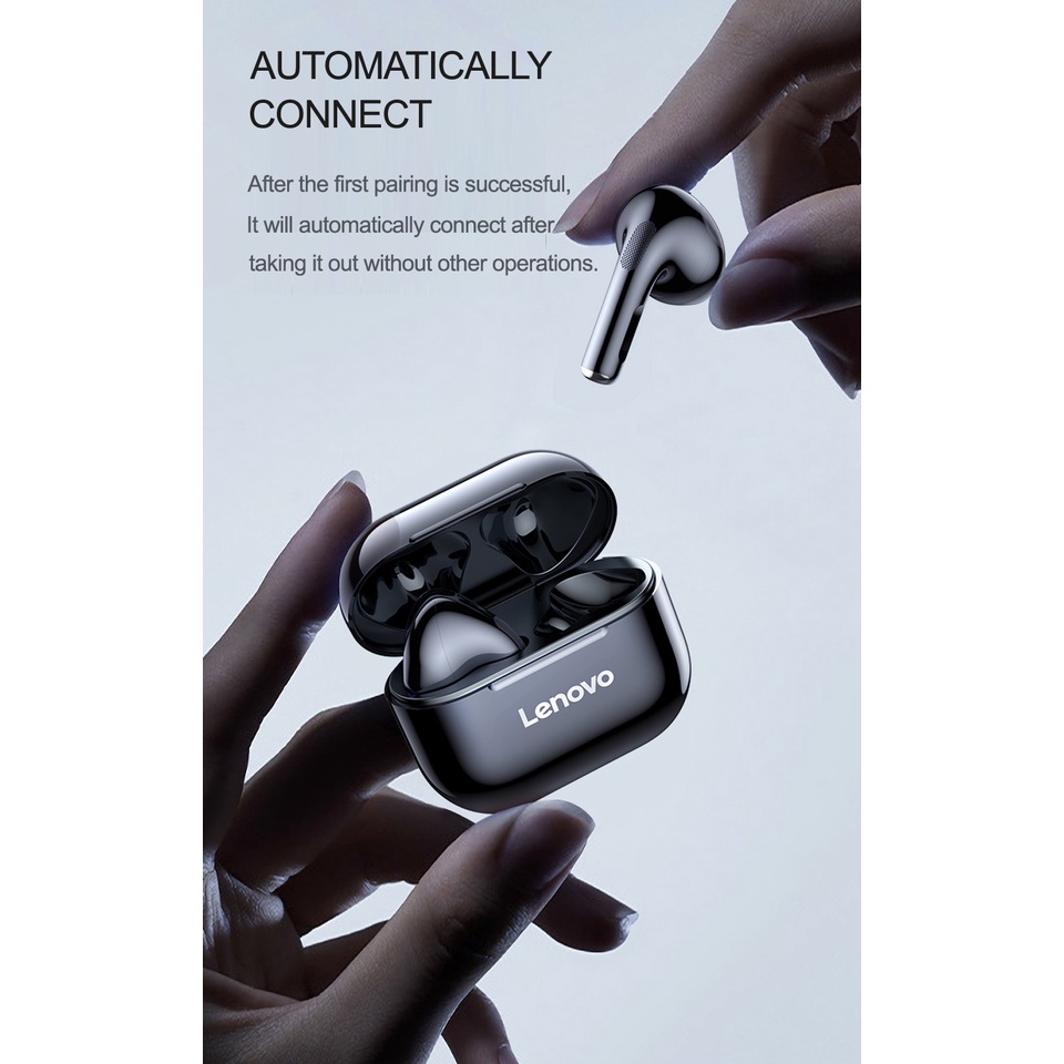 LENOVO Tai Nghe Không Dây Bluetooth 5.0 Giảm Tiếng Ồn LP40 TWS