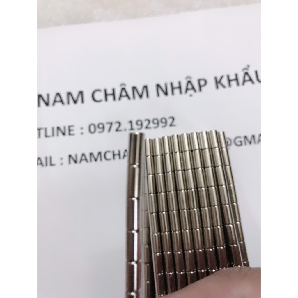 nam cham viên 4x8mm loại siêu mạnh ( 10 viên ) 25.000đ