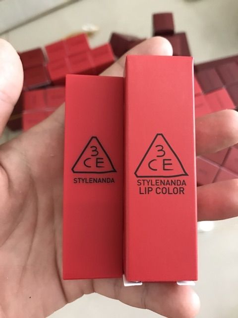 Son 3CE red recipe matte lip color