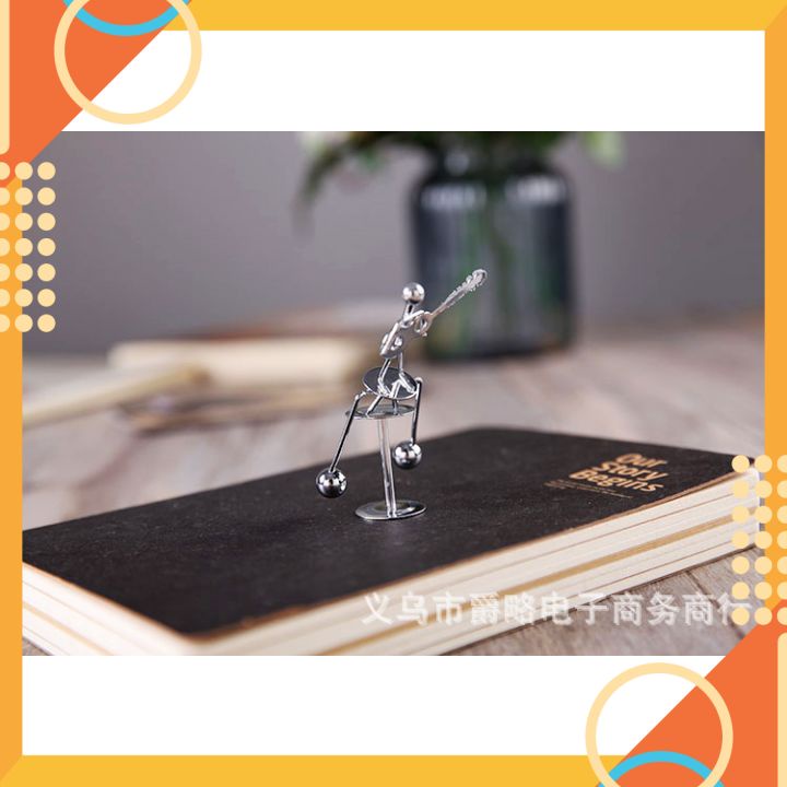 Con lắc Newton, phiên bản nghệ sĩ Guita dao động thăng bằng,  nhiều mẫu thủ công đồ chơi để bàn trang trí XẢ STRESS