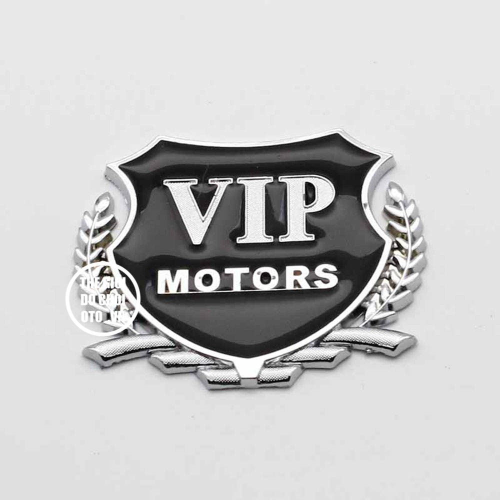 Logo Vip Motors Dán Xe ô Tô MS-38