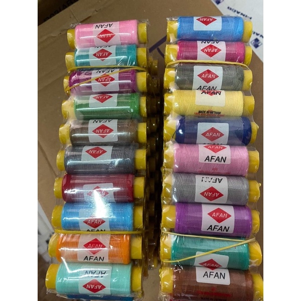 Lốc 10 cuộn chỉ may nhỏ