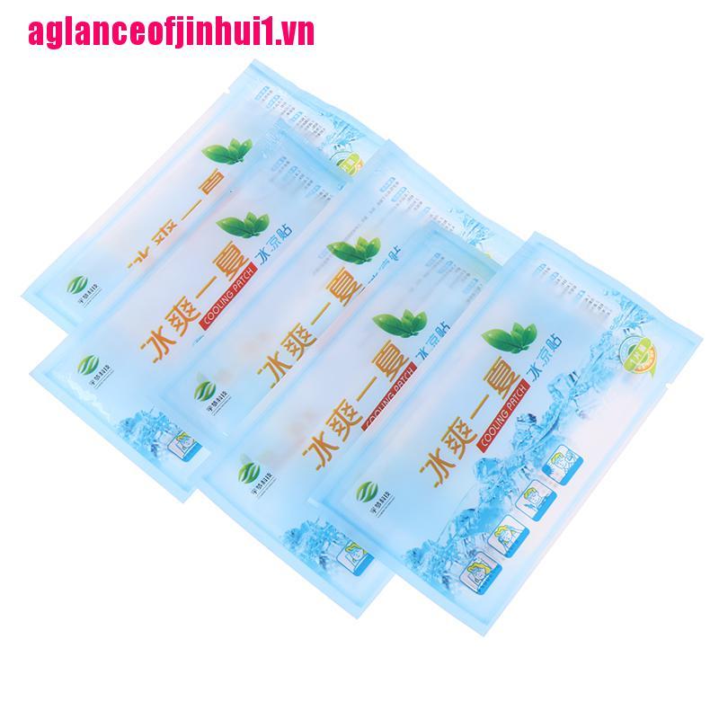 (Hàng Mới Về) Set 5 Miếng Dán Làm Mát Giảm Đau Đầu