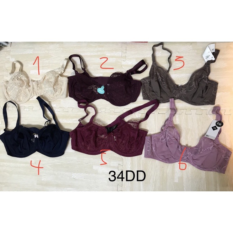 Áo ngực bigsize 32/34/36/38 DD nhiều hiệu, hàng xuất xịn