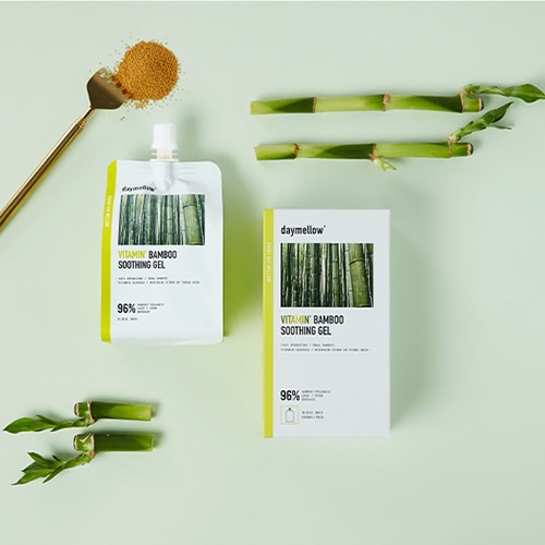 Houttuynia Cordata Real/Snow Mushroon Rea/Vitamin Bamboo/Gold Aloe/Diamond Cactus  Soothing Gel 300g