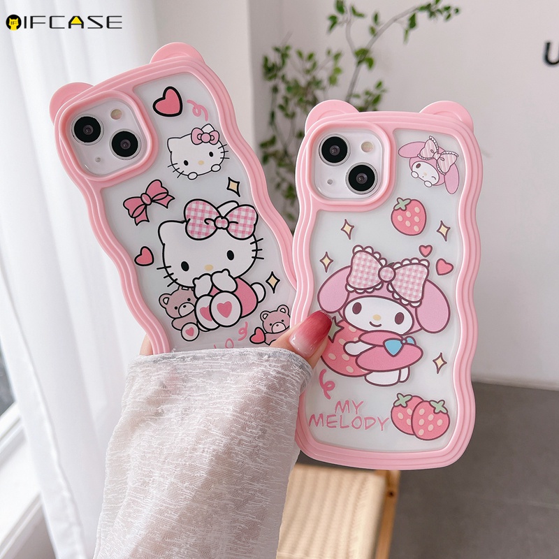 Ốp Điện Thoại Trong Suốt Họa Tiết Hoạt Hình Xinh Xắn Cho iPhone XS Max XR XS X