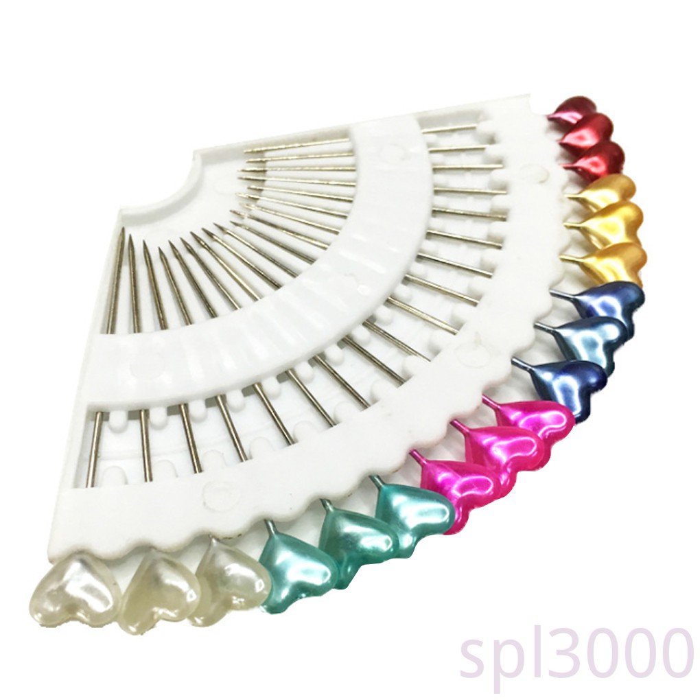 Ghim Cài Áo Hình Trái Tim Đính Ngọc Trai Xinh Xắn