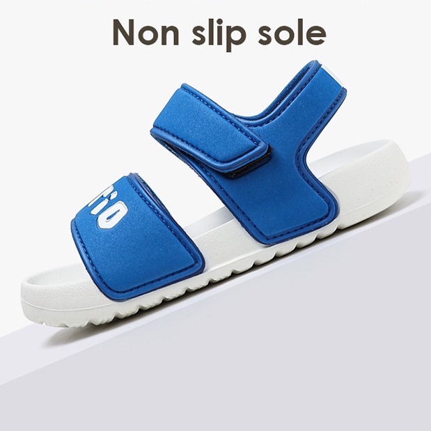 Xăng đan Cheerful Mario đế mềm phong cách Hàn Quốc thời trang đi biển mùa hè cho trẻ em trai và gái