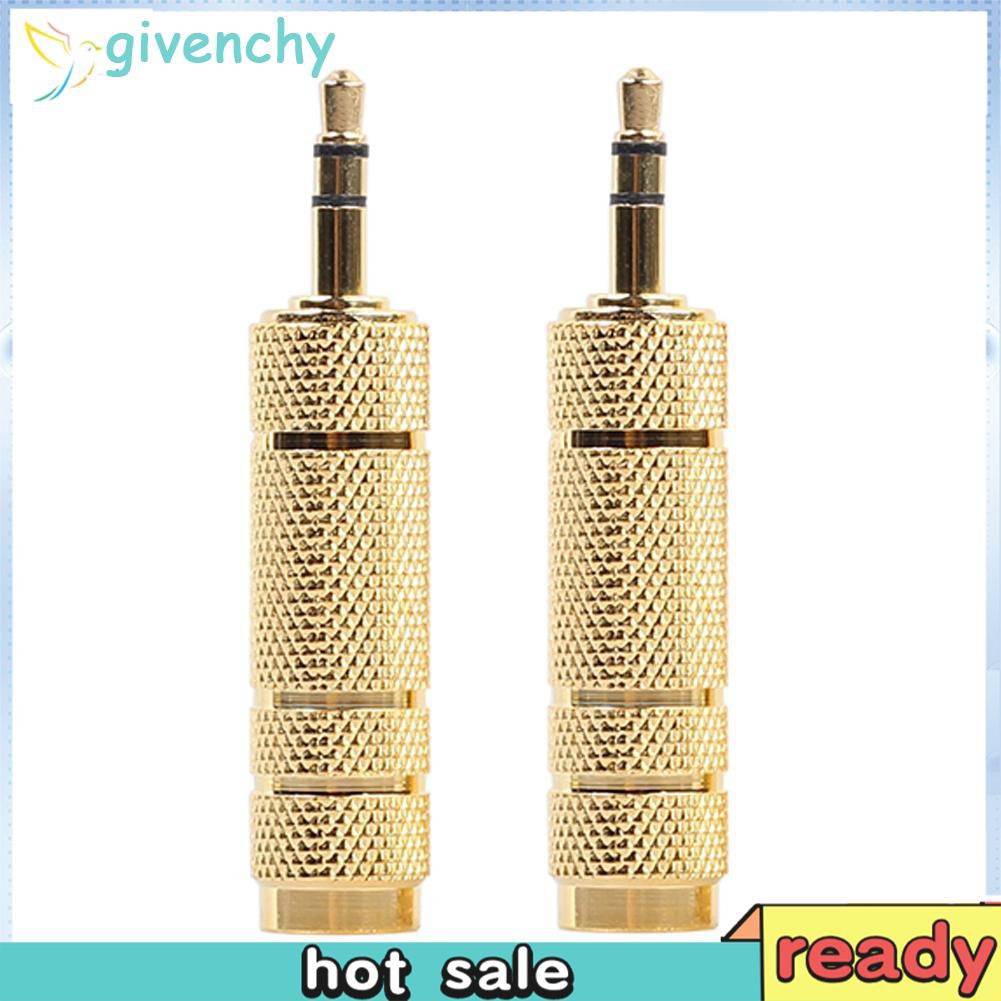 Giắc Chuyển Đổi 6.35 mm Female Sang 3.5 mm Male