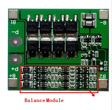 Bảng Mạch Bảo Vệ Pin Li-Ion 18650 Bms Pcm 3s 25a Tiện Dụng