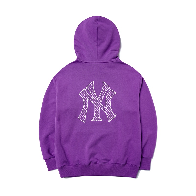 MLB Áo hoodie dài tay thể thao thu đông hàng mới HDM0 cho nam và nữ