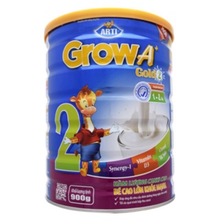 sữa arti grow gold số 2 hộp 900g date 9/2021