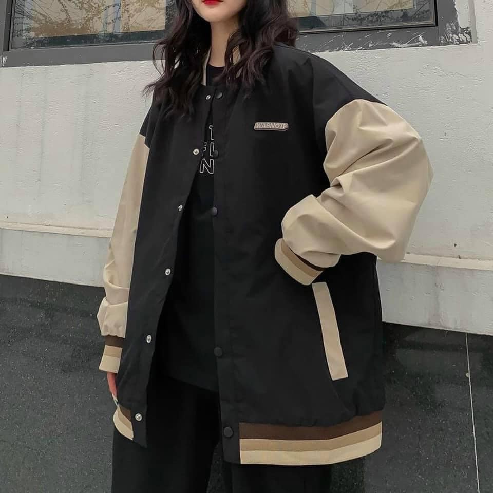 Áo Khoác Dù BOMBER WASN Unisex [2 Màu ] - GinniShop | BigBuy360 - bigbuy360.vn