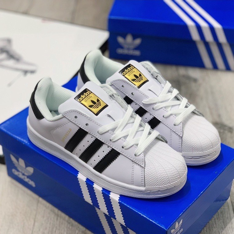 [CÓ SẴN] Giày Sneaker Thể Thao nam Nữ _Adidas Superstar_ Mũi sò cao cấp 4 màu: Kem, Hồng, Xanh, Trắng Full box