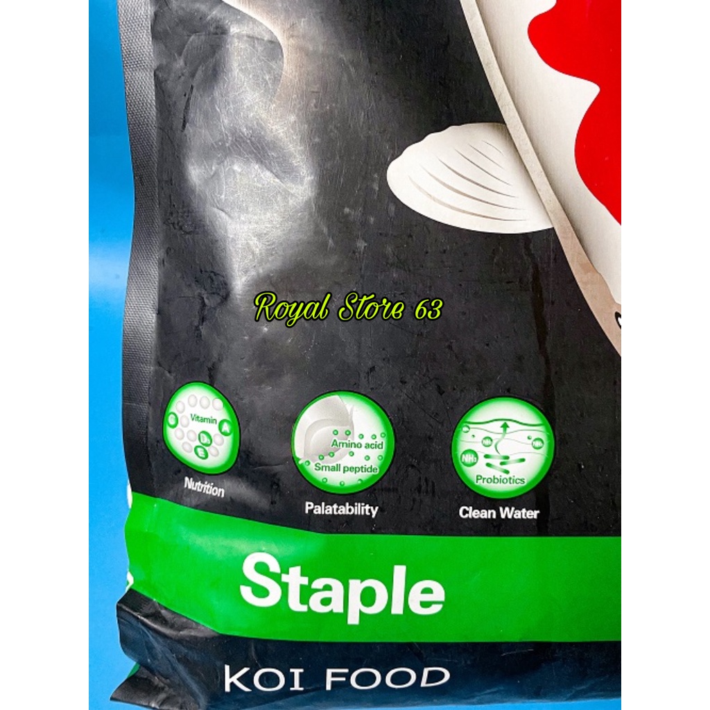 Aquamaster Staple (Xanh Lá) thức ăn cho cá Koi Túi Nguyên 5kg