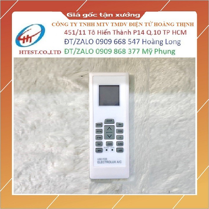 Remote Máy Lạnh Điều Hòa ELECTROLUX RG01/EKBR - Tặng Pin AAA
