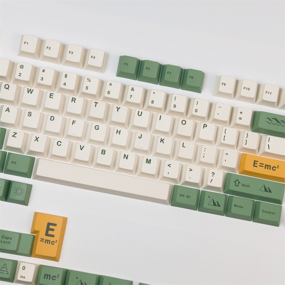 GMK ET keycaps, 127 phím keycaps Cherry Profile DYE-SUB Cá nhân hóa GMK Keycaps cho bàn phím cơ