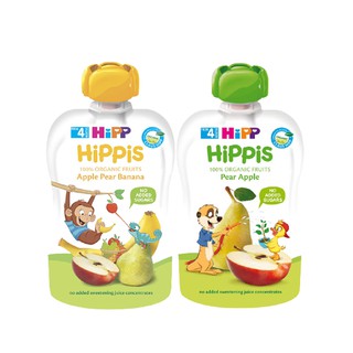 Trái cây nghiền Hippis 100g cho bé 4M+