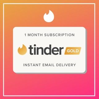 Image of Tinder Gold - 1 Month Subscription - INSTANT DELIVERY