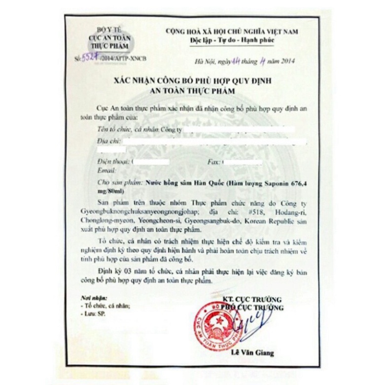 [HÀNG MỚI VỀ] Nước Hồng Sâm Nguyên Chất Hàn Quốc,Hộp 10 Chai x 100ml [DATE 2024] [ Hàng Mới Về ]