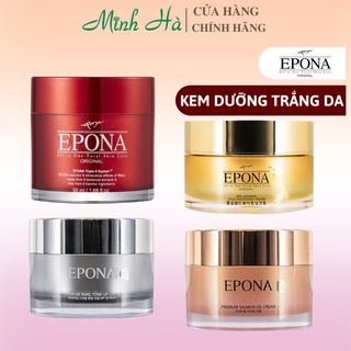  Kem dưỡng Epona 50ml từ cá hồi  ốc sên  hồng sâm  dầu ngựa giúp cấp ẩm dưỡng trắng và làm mờ vết thâm 