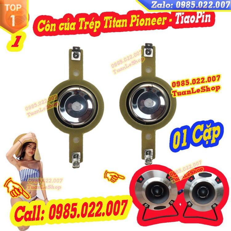 COIL TREP 250 Loại Sịn – Côn TREP 25mm – COI LOA TREP TIAOPIN – Giá 2 CÔN TRÉP